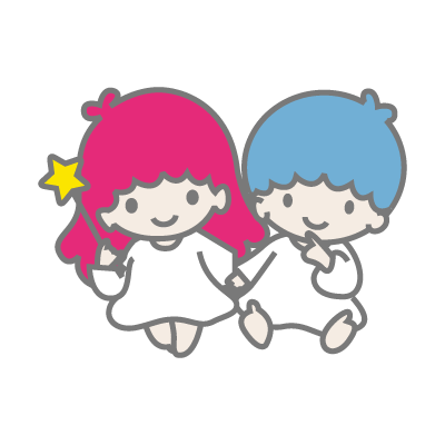 Little Twin Stars logo vector