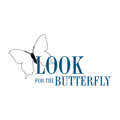 Look For The Butterfly logo vector