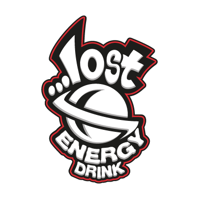 Lost Energy Drink logo vector