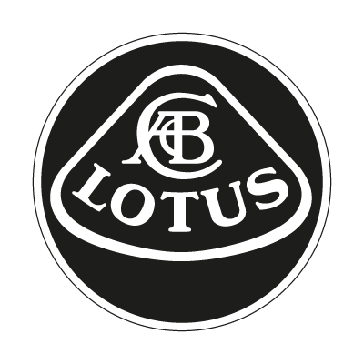Lotus black logo vector