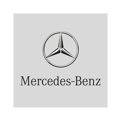 Mercedes-Benz (background) logo vector