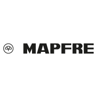 Mapfre black vector logo