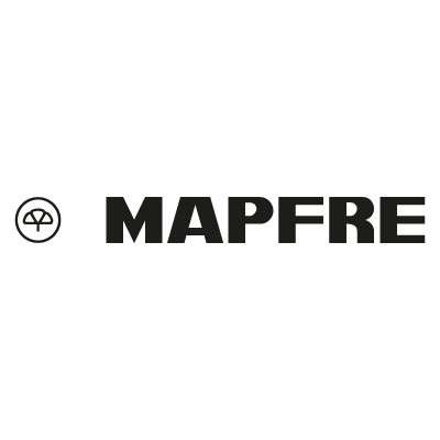 Mapfre black logo vector