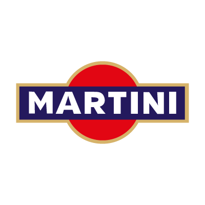 Martini (cocktail) logo vector
