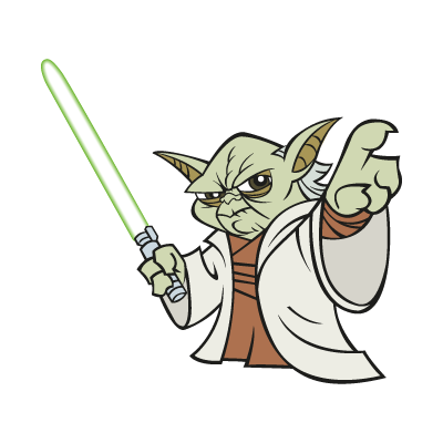 Master Yoda logo vector