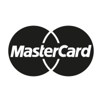 MasterCard black vector logo