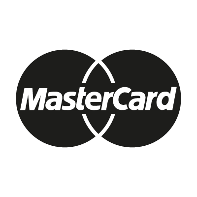 MasterCard black logo vector
