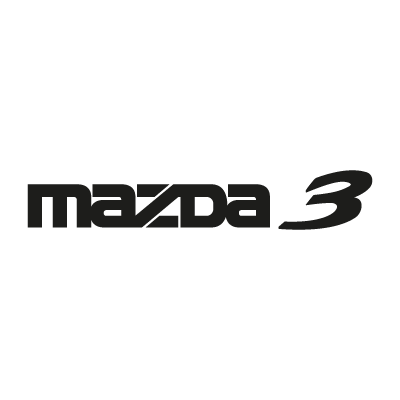 Mazda 3 vector logo - Mazda 3 logo vector free download