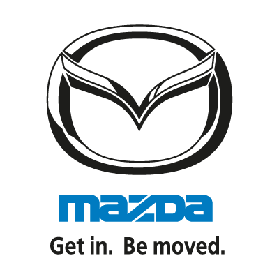 Mazda (Get in. Be moved.) logo vector