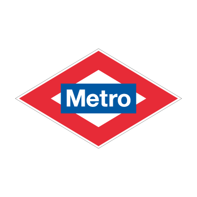Metro Madrid logo vector