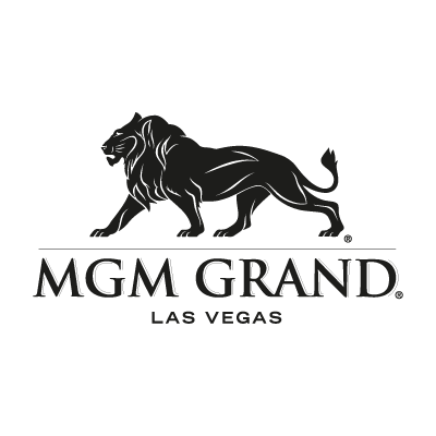 MGM Grand black logo vector