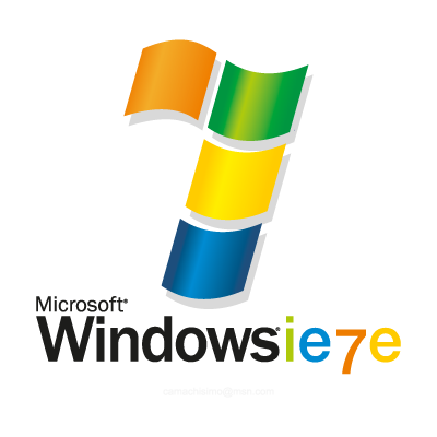 Microsoft Windows 7 logo vector