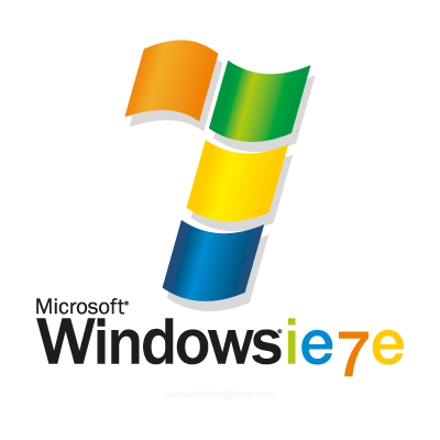 Microsoft Windows 7 vector logo - Microsoft Windows 7 logo vector