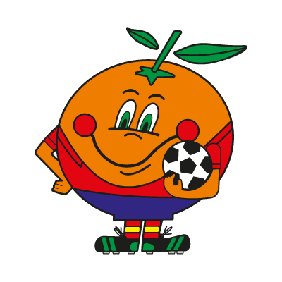 Naranjito Mundial logo vector