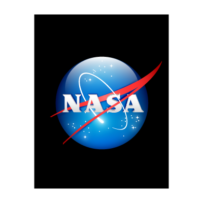 NASA 3D logo vector