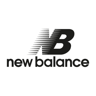 New Balance black logo vector