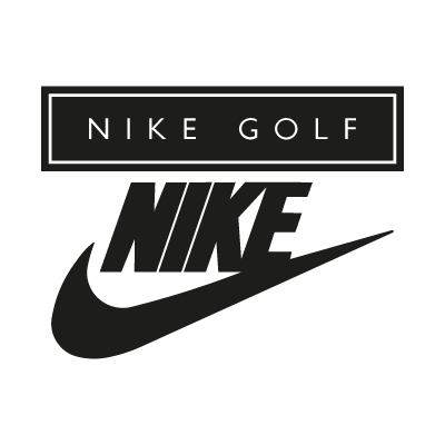 Nike Golf black logo vector