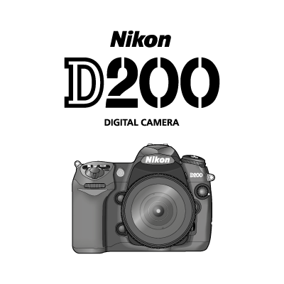 Nikon D200 logo vector