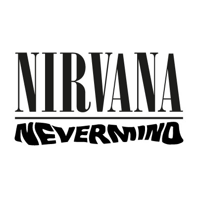 Nirvana Nevermind logo vector