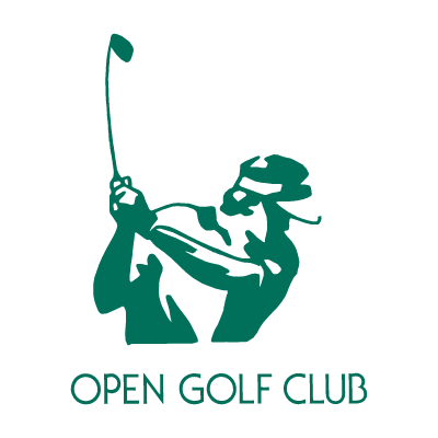 Open Golf Club logo vector