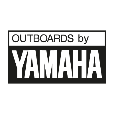 Outboards by Yamaha logo vector