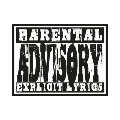 Parental Advisory lyrics logo vector