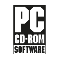 PC CD-ROM vector logo