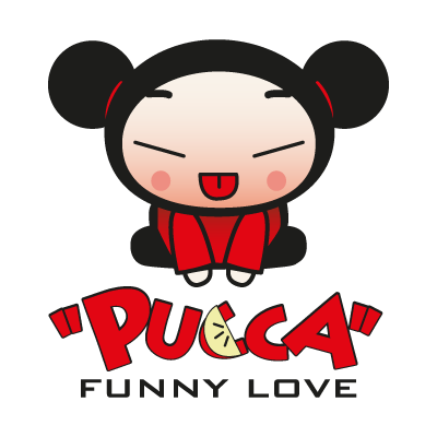 Pucca Funny Love logo vector