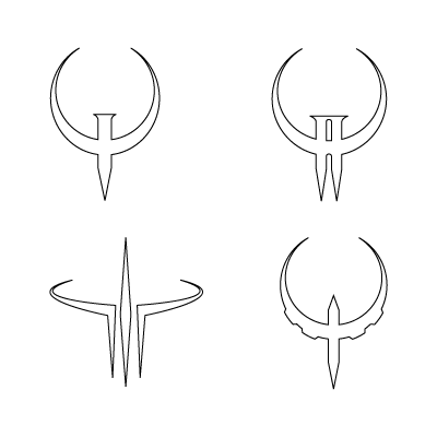 Quake logo vector
