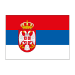 Free download Flag of Serbia vector logo Flag of Serbia vector logo