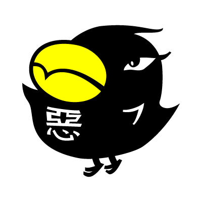 QR Warusuto-kun logo vector