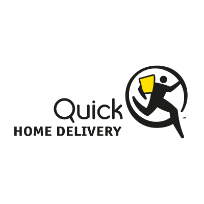 Quick Home Delivery logo vector