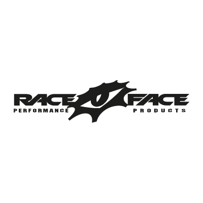 Race Face (black) logo vector