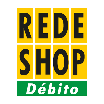 Rede Shop debito logo vector