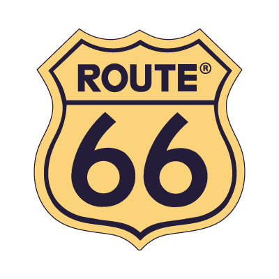 Route 66 logo vector