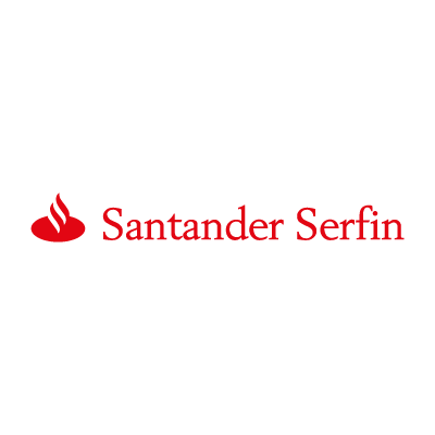 Santander Serfin logo vector
