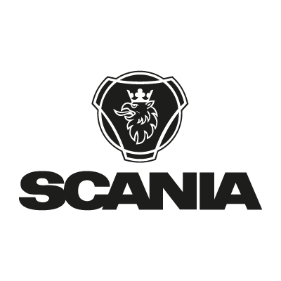 Scania black logo vector
