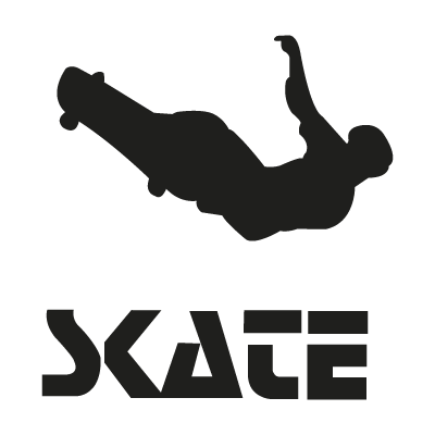 Skate logo vector