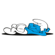 Smurf stroumfaki logo vector