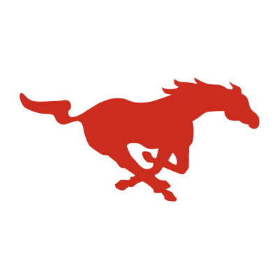 Southern Methodist Mustangs logo vector