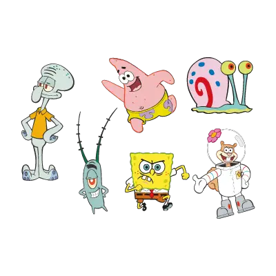 Download Spongebob Squarepants cartoon logo vector (1.23 Mb) from ...