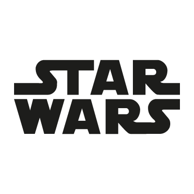 Star Wars film logo vector