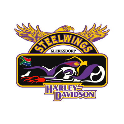 Steelwings Harley Davidson logo vector