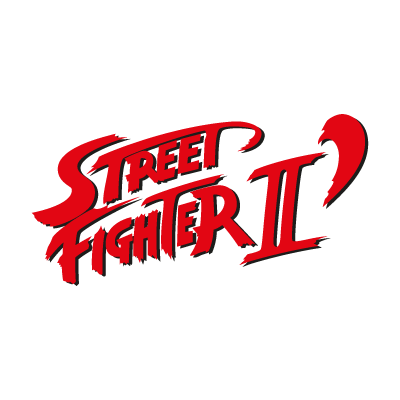 Street Fighter II logo vector