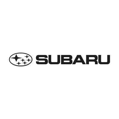 Subaru auto old logo vector