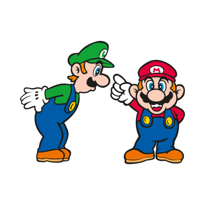 Super Mario Bros. logo vector