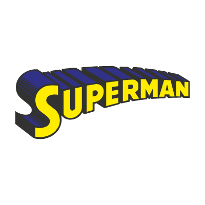 Superman DC Comics logo vector