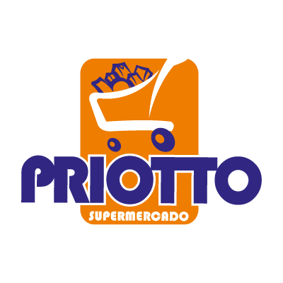 Supermercado priotto logo vector