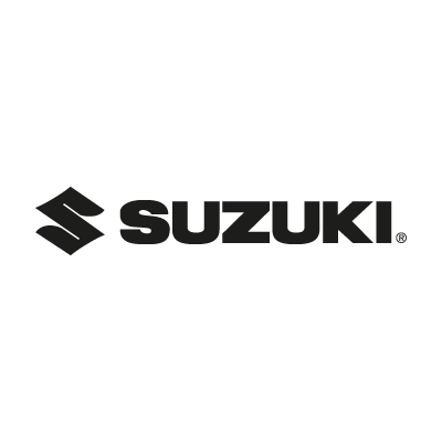 Suzuki black logo vector