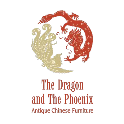 The Dragon and The Phoenix logo vector